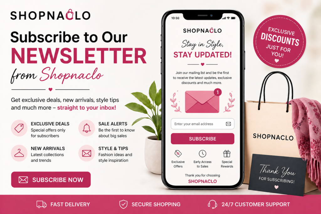Newsletter from Shopnaclo: Smart Shopping Guide for Exclusive Deals & Trends (2026)