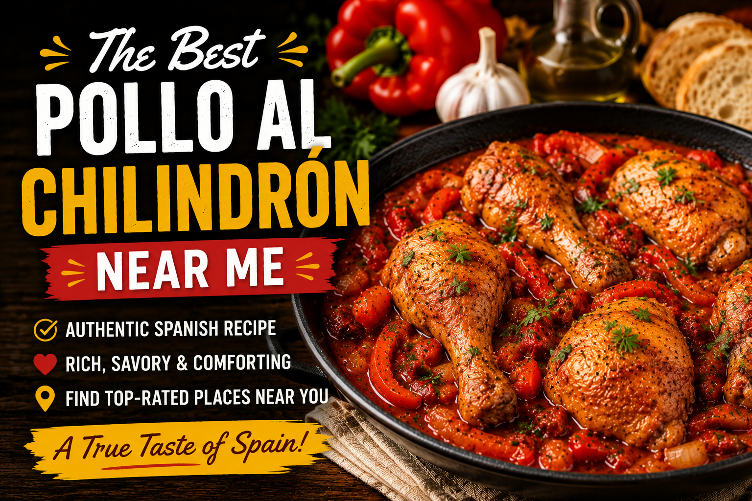 Best Pollo al Chilindron Near Me