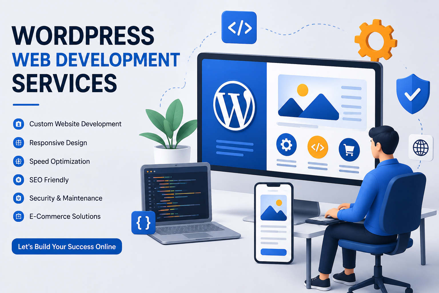 WordPress development services for small business